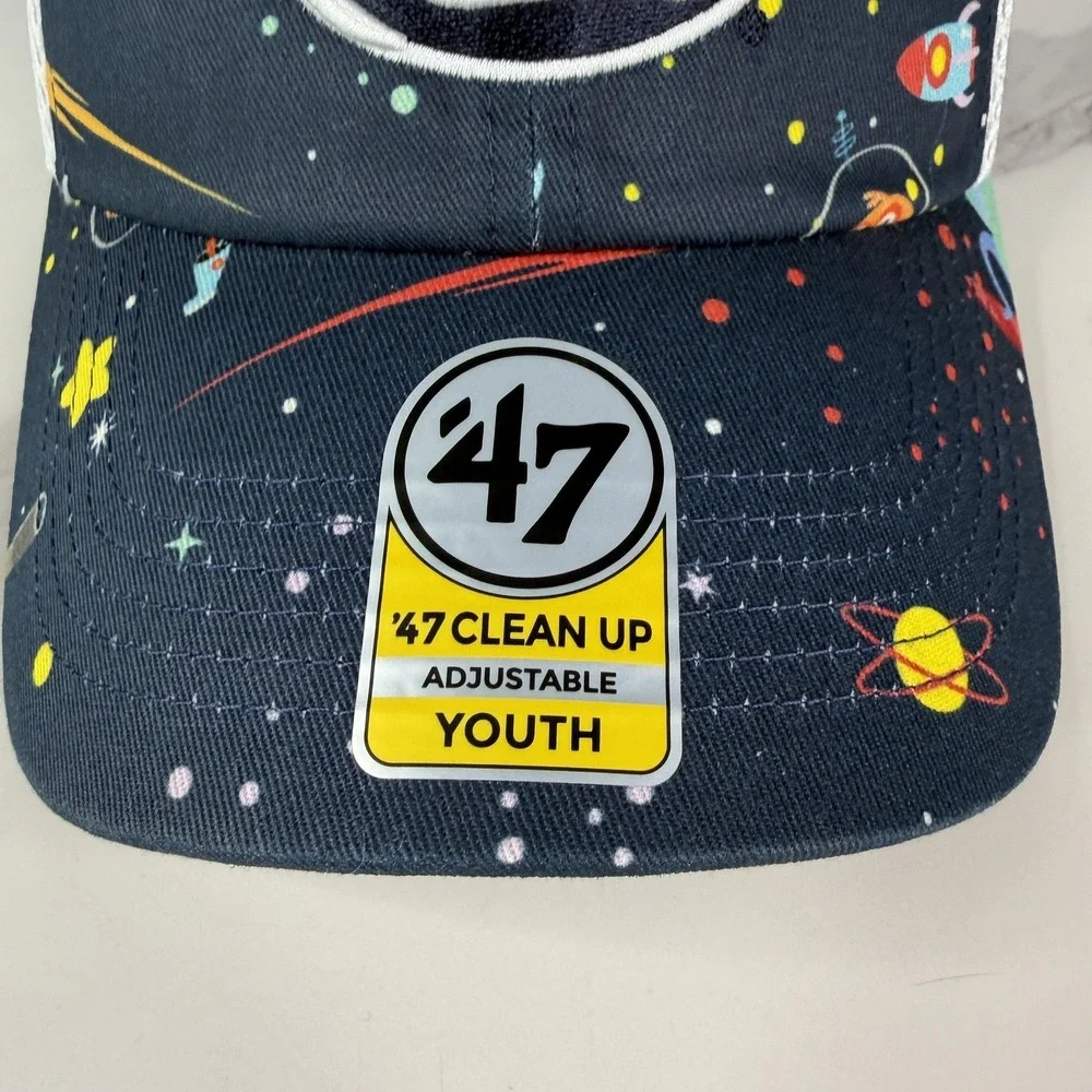 Penn State Nittany Lions Hat Cap Snap Back Youth Navy 47‎ Clean Up Trucker